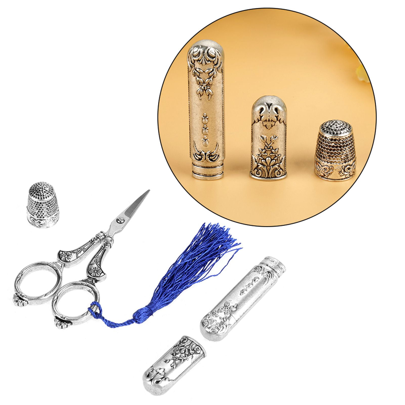 Scissors, Hair Scissors, Bandage For Fishing Line Thread For Material