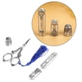 thumbnail image 3 of Vintage Stainless Steel Sewing Scissors Cutting Paper DIY Crafts Tool Set, 3 of 8