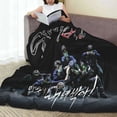 thumbnail image 5 of SKZ Stray Korea Ki Blanket Soft Cozy Fleece Throw Blanket Lightweight Warm Fuzzy Flannel Blankets and Throws for Couch Sofa Bed 40"x30", 5 of 8