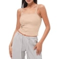 thumbnail image 1 of Summer Solid Color Women's Vest Suspender Simple And Exquisite Design, 1 of 8