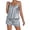 Sky Blue, variant on Women's Plus Size Pajama Set Short Strap Sleeveless Top & Shorts Solid Color Sexy Sleepwear Loungewear for Women Spring Summer Nightwear Black L