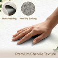 thumbnail image 6 of ODIKA 8'x10' Washable Area Rug Round Leaves Rings Festive Botanical Snake Motif Border Circle for Dining Room, Large Office, Lounge, Non-Slip Chair-Friendly Mat, 6 of 7