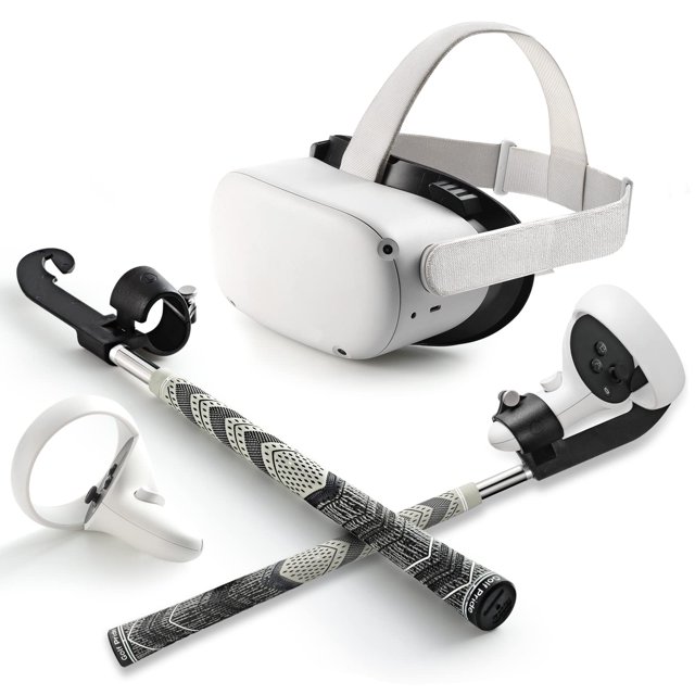 Accesorio de golf VR SUPERVR para Oculus Quest 2, mano derecha