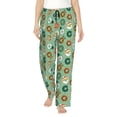 thumbnail image 1 of Fotbe Christmas Donuts Pantalones de Pijama para Mujer, Pantalones de Dormir, Pantalones Pj con Cordón y Bolsillos-3X-Large, 1 of 6