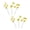Gold, variant on Colorful Musical Staff Cake Pick Grade Decoration Themed Celebration Supplies Decorative Music Note Cake Toppers