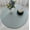 Gray, variant on PU Leather Tablecloth Round Table Protector,with Elastic Edged Waterproof Wipe Clean Stain Resistant Tablecloth for Indoor Kitchen Dinning Outdoor Patio BBQ