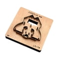 thumbnail image 2 of Leather Cutting Die Easy to Use Multipurpose Embossing Leathercraft Handwork Cow Cow Shaped, 2 of 9