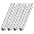 thumbnail image 2 of LHCER 4Pcs Standoff Female Screw Aluminum Material Support Pillar Robot Shaft Accessories M4x0.7mm,Standoff,Screw Thread Tube Support, 2 of 8