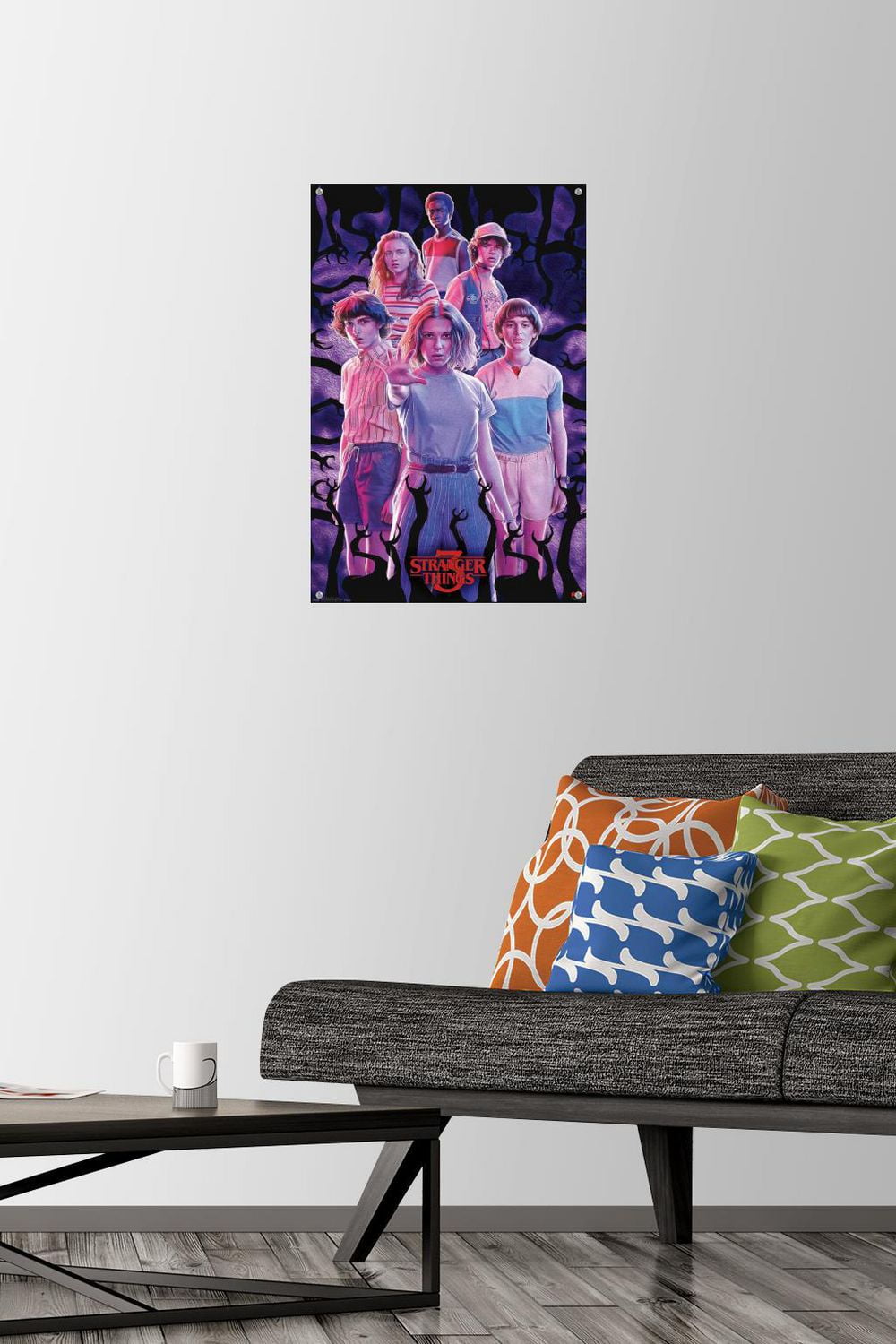 Netflix Stranger Things: Season 3 - Group Wall Poster, 14.725" x 22.375"