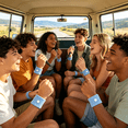 thumbnail image 6 of XIRQI 2026 New 4Pcs Motion Sickness Bands Anti-Nausea Wristband Relief Band Children'S Motion Sickness Relief Belt Nausea Relief for Travel Car Boat Plane Light Lake Blue 3*5Cm, 6 of 6