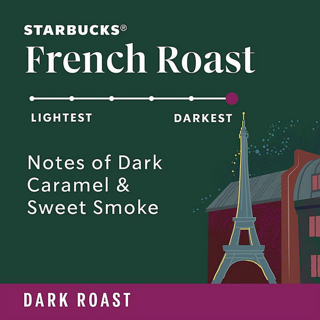starbucks dark french roast ground coffee 40 oz