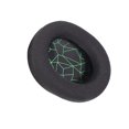 thumbnail image 1 of Almohadillas de cuero para auriculares Methold reparación de orejeras Verde negro, 1 of 6
