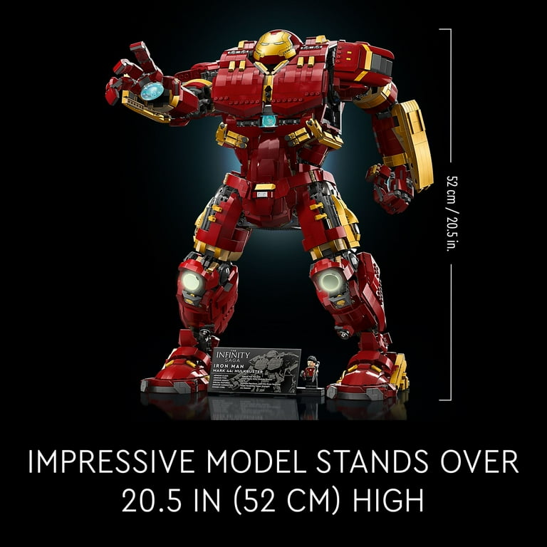 LEGO Marvel Avengers Hulkbuster 76210 Iron Man MK44 Display