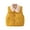 Yellow, variant on Utlike Boys Jacket Kids Toddler Baby Autumn Winter Sleeveless Zip Up Vest Clothes Outwear Boys School Jackets Regular Fit Size 18 Months-24 Months