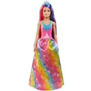 Barbie Dreamtopia Royal Doll in Rainbow Dress with Long Colorful Hair and Accessories