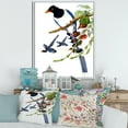 thumbnail image 2 of Vintage Countryside Birds On Branch IV 16 in x 32 in Framed Painting Canvas Art Print, by Designart, 2 of 5