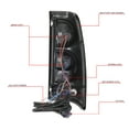 thumbnail image 5 of DNA Motoring For 03-07 Silverado Driver Left LH Side Tail Light Brake Lamps Pair w/Wiring Harness, 5 of 6