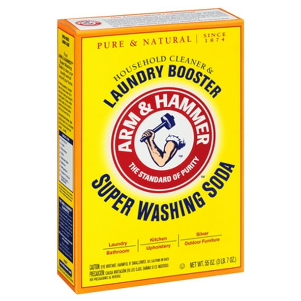 55 OZ Arm & Hammer Super Washing Soda Adds Extra Cleaning & Freshening