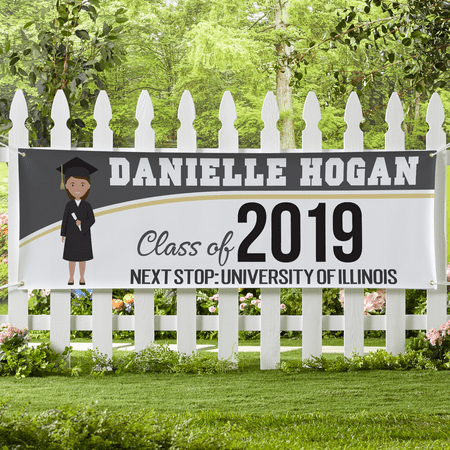 Personalized Graduation Character Banner