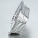 thumbnail image 4 of Bandejas recogegotas, bandeja grill, cazuela - pack 125 bandejas desechables de papel aluminio, aptas para hornear, asar, cocinar, recipiente pequeño 15x12x5cm 410ml (sin tapa), 4 of 7