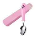 thumbnail image 1 of Coofit Cuillère d'Alimentation pour Bébé Mignonne Dentelée en Acier Inoxydable Cuillère de Service Cuillère au Pamplemousse, 1 of 10