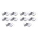 thumbnail image 3 of Injueey 100 piezas de moldes de chocolate para repostería DIY, revestimientos de papel para cupcakes coloridos y decorativos hechos de plata plata 2Conjunto, 3 of 6