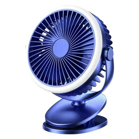 

Famure Small Clip on Fan|Portable Table Fan with 4 Speeds Wind Adjustment|4000mAh Quiet Personal USB Fan with Sturdy Clamp for Home Office