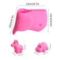thumbnail image 5 of Bathtub Spout Cover - Faucet Cover - Silicone Pink Elephant - Protector for Baby Kids Bathroom Accessories - Free Toys, 5 of 6