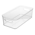 thumbnail image 7 of iDesign Crisp Plastic Bin with Handles, 16" x 8" x 5", 7 of 7