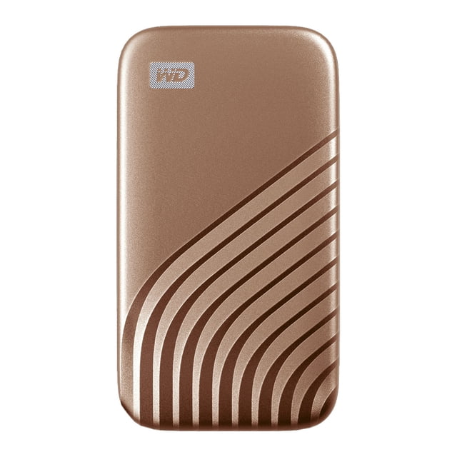 Unidad de estado sólido portátil WD My Passport SSD 2TB Type-C NVMe AES 256 bits