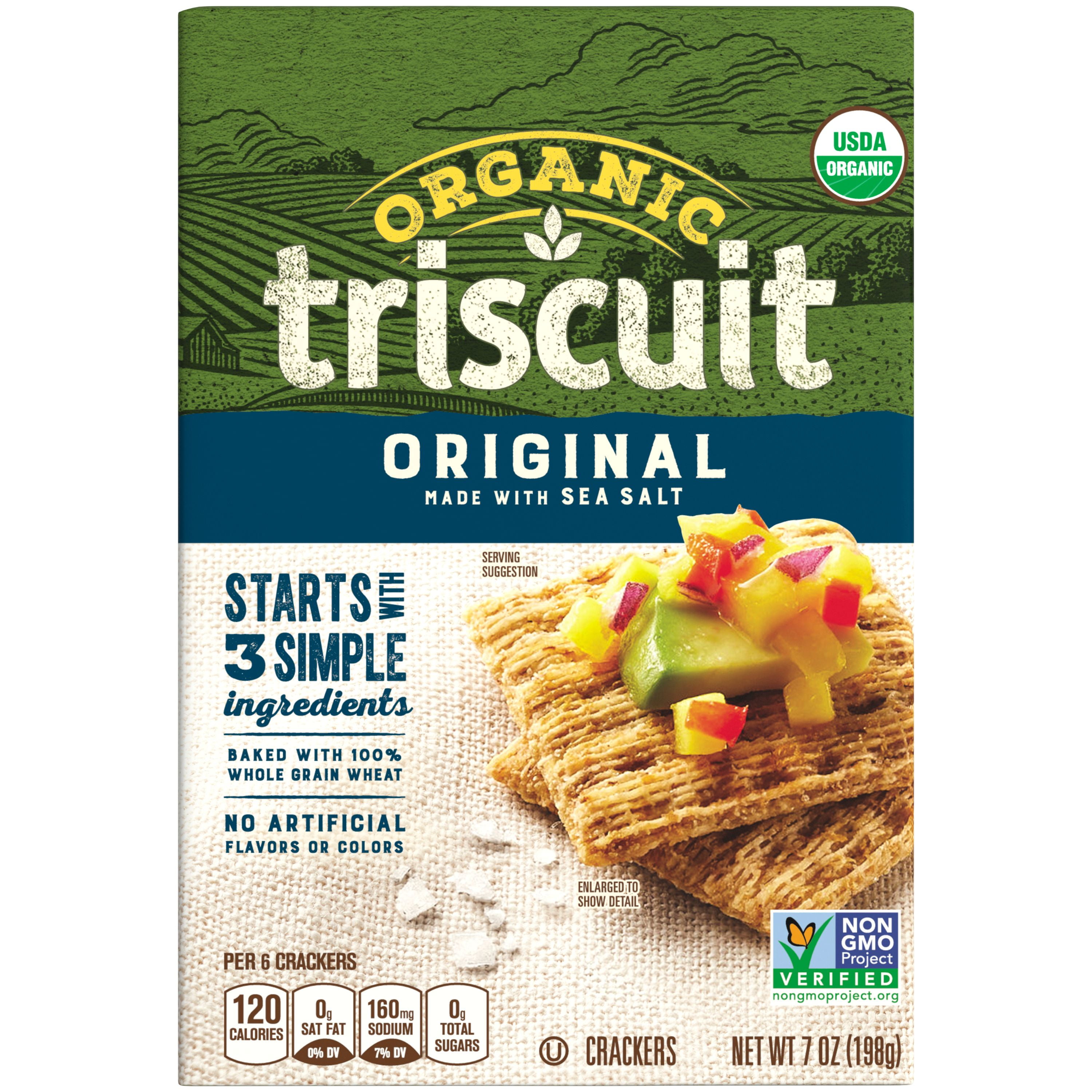 Nabisco Triscuit Organic Original Crackers 7 Oz Walmart com Nabisco Triscuit Organic Original Crackers 7 Oz Walmart com