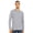 Athletic Grey Triblend, variant on BELLA + CANVAS Unisex Triblend Long Sleeve T-Shirts 50/25/25 Polyester/ Ring-spun Cotton/Rayon Tee Shirt (Athletic Grey Triblend , XL)