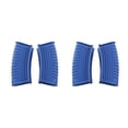thumbnail image 3 of Billuyoard 2 piezas de soporte para mango de olla, accesorio seguro para utensilios de cocina, funda resistente al calor, Clip de silicona para el hogar con Azul Solo agujero 2piezas Billuyoard CBP457866, 3 of 6