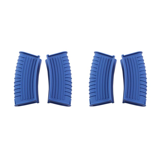 Funda de soporte para mango de olla Matsuzay 2 piezas Clip de silicona Azul Solo agujero
