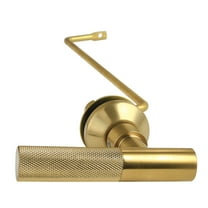Kingston Brass KTKNLS7 Convergent Side Mount Toilet Tank Lever with Knurled Handle in Brushed Brass