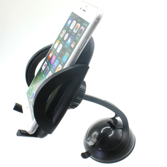 Dash Car Mount for Motorola One 5G - Windshield Holder Cradle Swivel Dock Suction E2E Compatible With Motorola One 5G