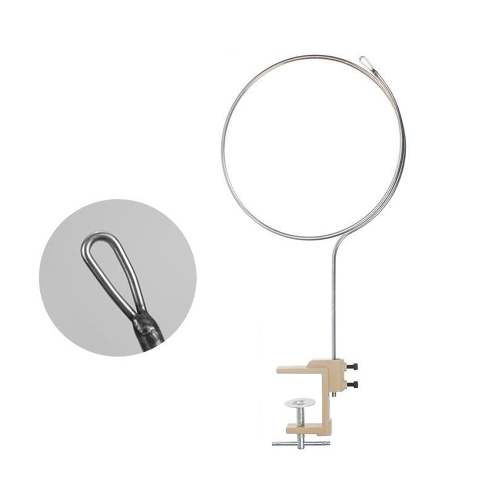 balikha Pants Drawstring Threader Metal for Hoodies Bags DIY Elastic Ribbon Threader 20 cm Diameter