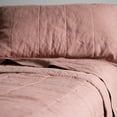 thumbnail image 4 of French Linen Box Stitch Quilt - Full/Queen - Clay | BOKSER HOME, 4 of 5