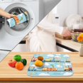 thumbnail image 3 of Yayeee Drying Mat for Kitchen Counter Dishes Microfiber Coffee Decorative Pad, Cartoon Train Pattern, 3 of 9