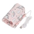 thumbnail image 5 of USB Baby Bottle Warmer Bag Detachable Portable Milk Travel Heater Storage Cover for Rechargeable Batteries Unicorns, 5 of 5