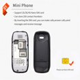 thumbnail image 4 of L8Star BM70 Mini Mobile Phone-Compatible Cell Wireless Headset Cell Phone Dialer Gtstar BM70 GSM Black, 4 of 9