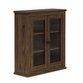 thumbnail image 4 of Teamson Home Donovan Removable Two-Door Wall Cabinet with Adjustable Shelves, Walnut, 4 of 8
