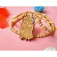 thumbnail image 2 of Kamada Combination of Shri Radhakrishna ji round pendant tulsi mala and exquisite Hanuman rudraksha pendant mala,Spritual Pendant Necklace for Women and Men, 2 of 6