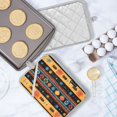 thumbnail image 5 of Yayeee Pot Holders Kitchen Heat Resistant with Pocket 7"x9.8" Cotton Oven Cooking Hot Pads, Orange Geometric, 5 of 7