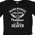 thumbnail image 4 of Inktastic Handpicked for Earth by My Pawpaw in Heaven with Angel Wings Boys or Girls Long Sleeve Baby Bodysuit, 4 of 5