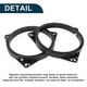 thumbnail image 4 of Anillo Espaciador de Altavoz Unique Bargains Adaptador de Altavoz Tweeter para Nissan Murano 03-19 2 Juegos, 4 of 7