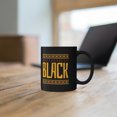 thumbnail image 6 of Historically Black Coffee Mug - 11oz Black Ceramic Mug - Black Pride Mug, 6 of 6