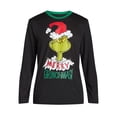 thumbnail image 7 of NIRHekf Christmas Grinnch Family Matching Pajamas Sets, Monster Grinnch Printed Crew Neck Loungewear Outfits, Ideal Xmas Gifts for Family.Size Women:XL, 7 of 7