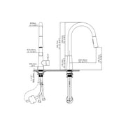 Slimmed Pull-Out Kitchen Faucet in MATTE BLACK