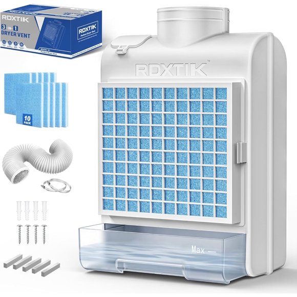 Kit de ventilación interior para secadora RDXTIK 3 en 1 con filtros